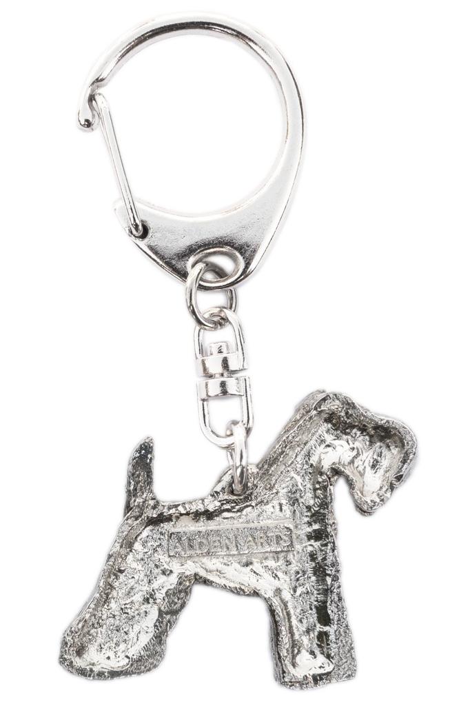 Коллекция брелоков для собак Керри-блю-терьер, сделанная в Англии