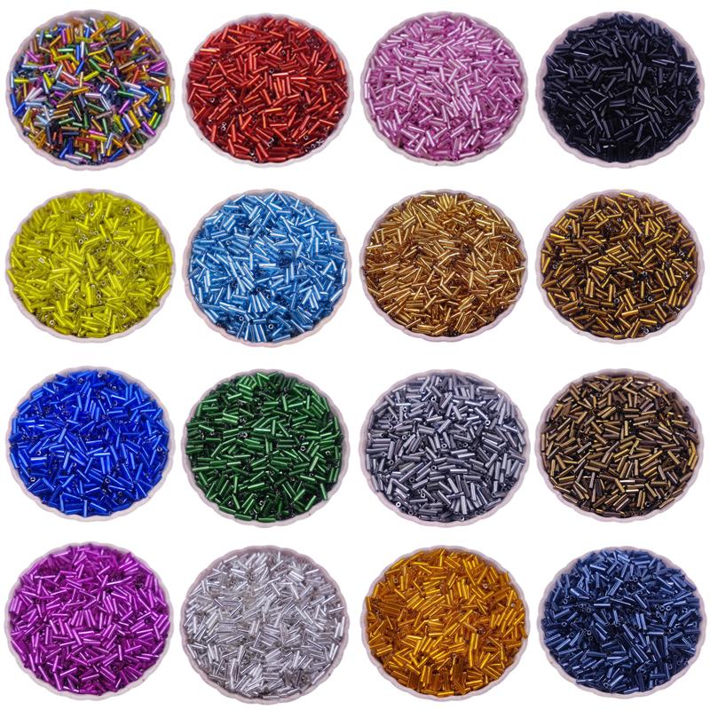 1000 шт. 200 шт. 2*7 мм чешские цилиндрические стеклянные трубки свободные бусины «сделай сам» для изготовления ювелирных изделий