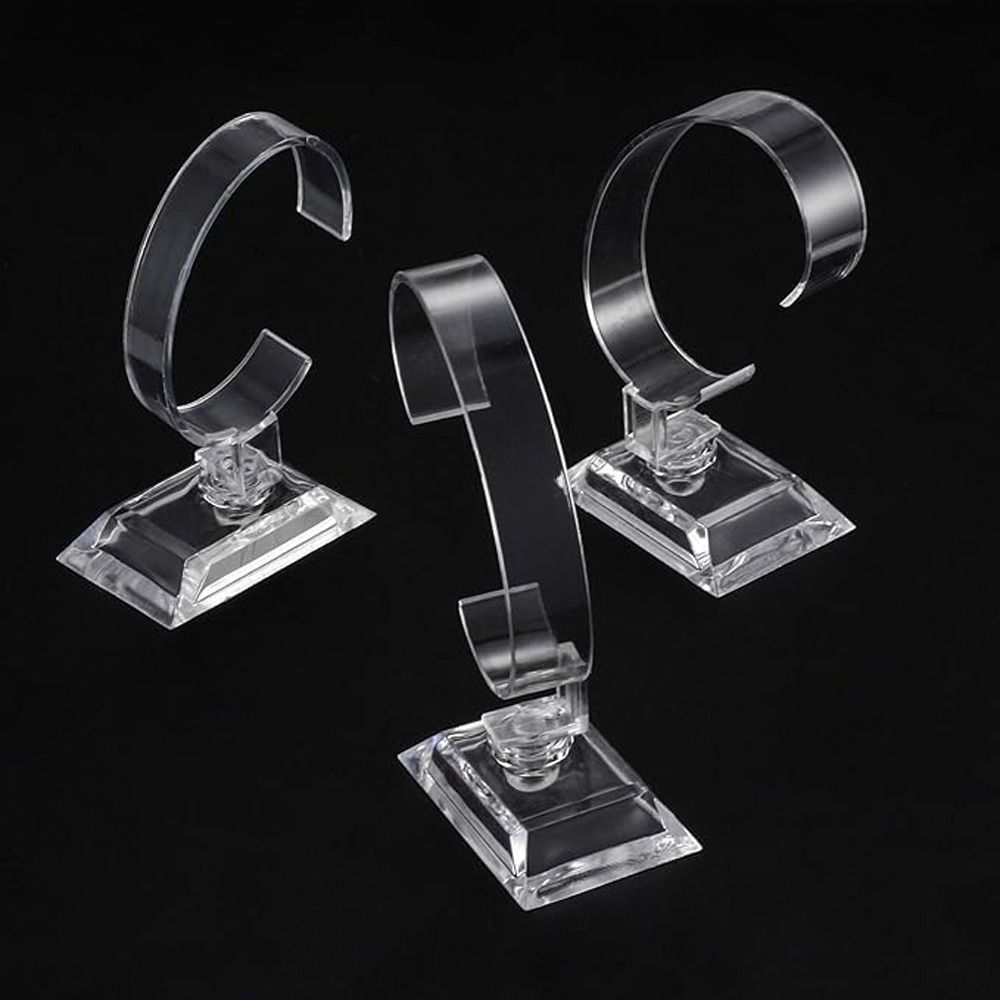 Transparent Watch Display Racks Bracelet Bangle Watch Display Holder Watch Holder Stand  Men Women