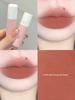 Honey Gate Will Always Be There! Brings a Korean Vibe~Akf Lip Mud M21 Grapefruit Honeydew Color Creamy Sweet Orange Lipstick