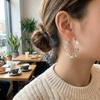 Creative Trendy Butterfly Hoop Earrings Elegant Oil Dripping Round Circle Earrings Geometry Metal Simple Statement Jewelry Women
