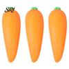 Portable Stress Reliever 1/2/3Pcs Simulated Carrot Squeeze Toy Soft Stretchy Relief Vegetable Sensory Students Office Workers Anti-anxiety Gift Ball
