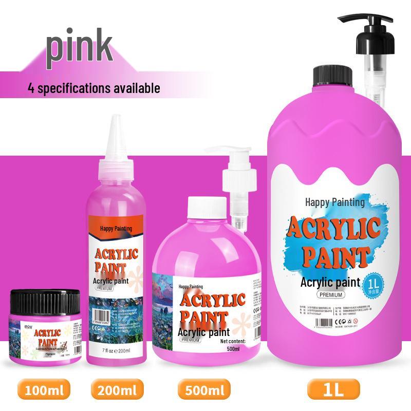 34 Цвета Акриловой Краски 100 мл для Ручной Росписи Стен и Граффити