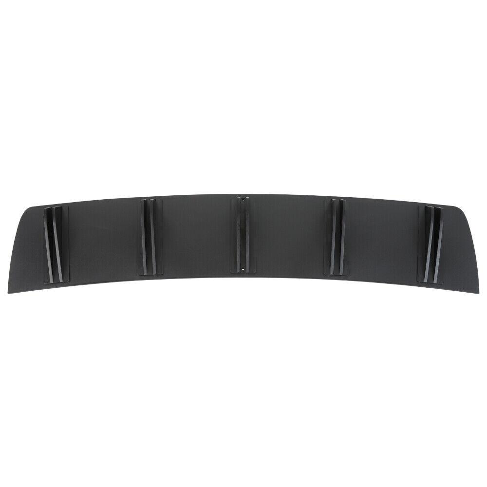 Rear Diffuser 5 Fins Bumper Splitter Chin Spoiler Lower Lip For BMW 3 Series M3 E90 335i 328i 323 Shark Universal 81.5cm Body