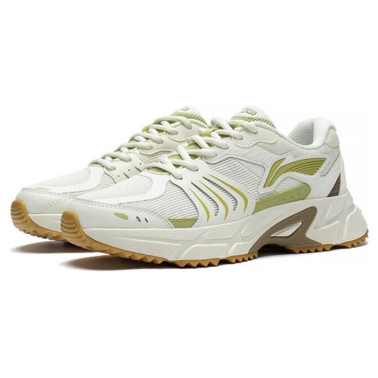(WMNS) Li-Ning Shiguang 'Beige Green' Women's ARXT006-2