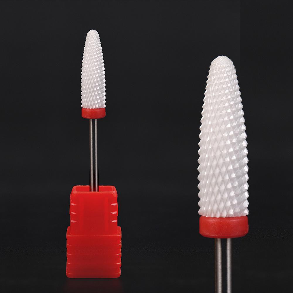 kads 32 Sizes Nail Drill Bit Polishing Tool Ceramic Nail Art Drill Bits Milling Cutters for Electric Manicure Machine Pedicure