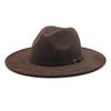Unisex Western Suede Cowboy Hat Sun Protection Jazz Hat