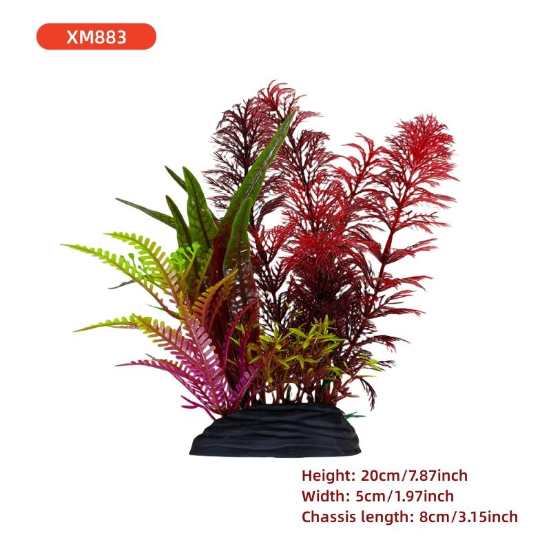 New Artificial Aquarium Decorative Grass Simulation Plant Fish Tank DIY Decoration Simulation Water Grass Combination