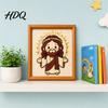 Beginner Faux Pearl Art Set Jesus Painting Kit DIY Handmade Rhinestone Faith-themed