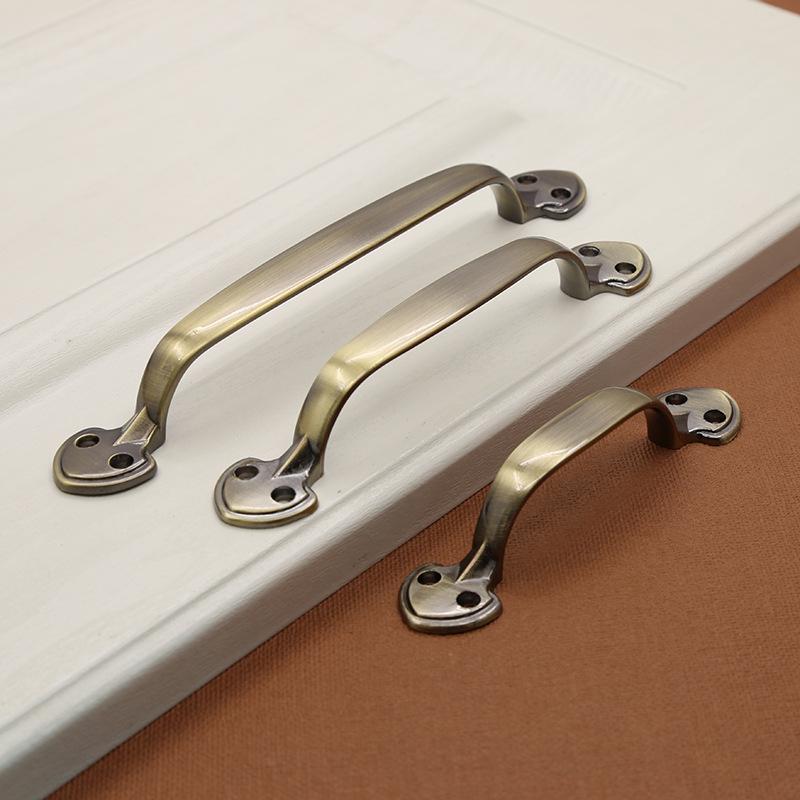 Classical European Antique Zinc Alloy Exposed Handle for Cabinet and Sliding Doors