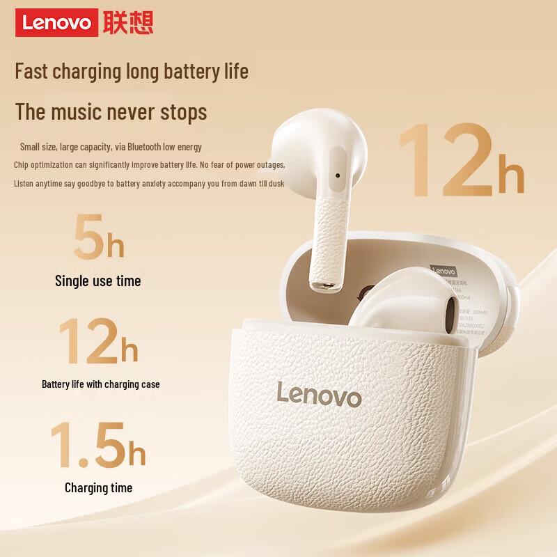 Lenovo EA166 Semi-In-Ear Wireless Earbuds