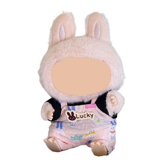 Doll Clothes Set for 17cm Labu-bu Luxury Chic Style Outfit Unique Doll Clothing Set Fashionable Doll Accessories for Collectors