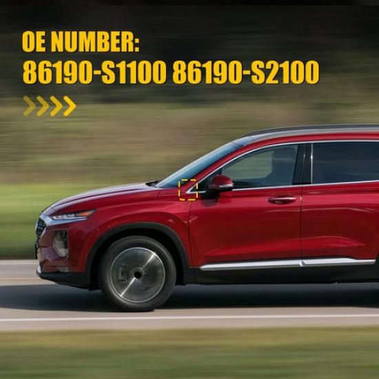 Треугольная накладка на крыло в углу левого зеркала заднего вида Для - Hyundai Santa Fe EXV