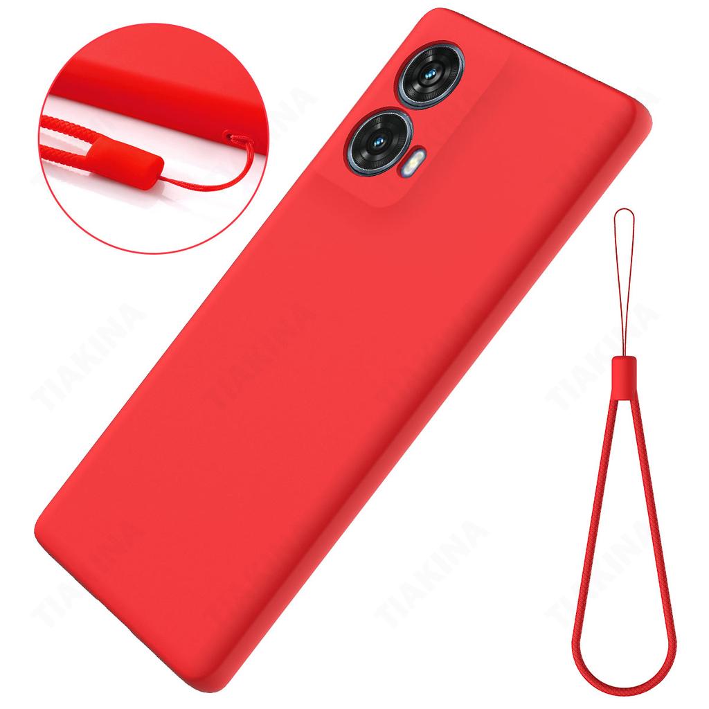 Real Liquid Silicone Phone Case for Motorola Moto G85 G04 G24 Power G34 G54 G84 G14 G13 G23 E13 G73 G53 Shockproof Soft Bumper Protection Cover