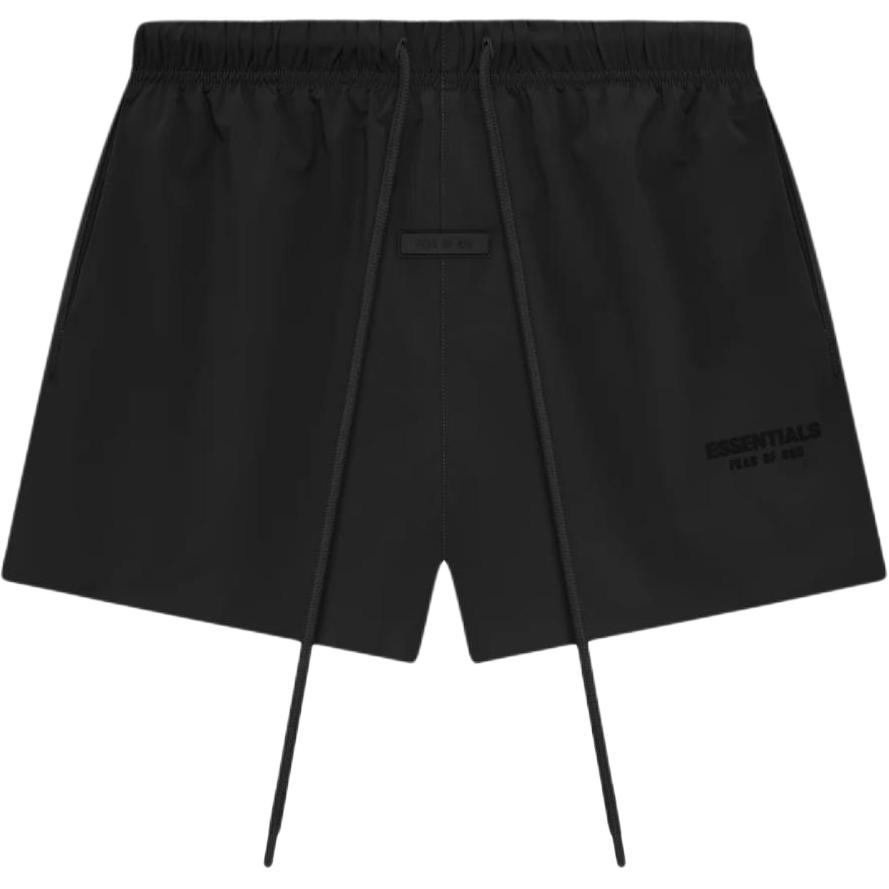 Fear of God Essentials Мужские черные нейлоновые шорты для бега 160SP244214F