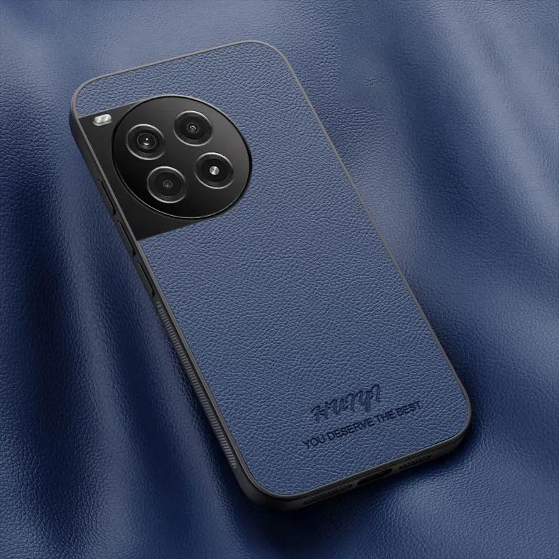 Кожаный чехол для телефона для Oneplus Ace 3 2 Pro 3V 2V 12 12R 11 11R 1+ Nord CE4 Lite N20 SE 5G Автомобильный магнитный держатель Роскошная крышка для телефона