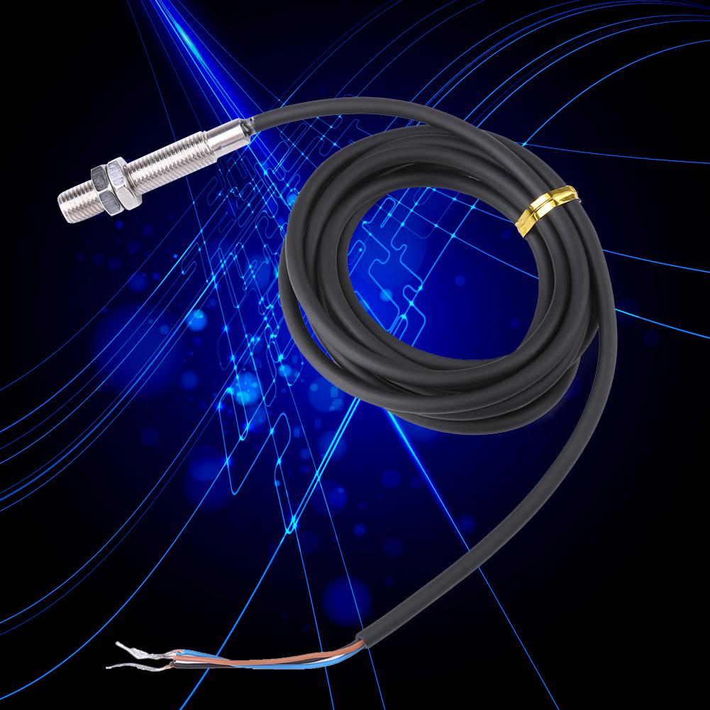 E3HT DS3E1 Cylindrical Diffuse Reflection Photoelectric Sensor Switch 12 24V