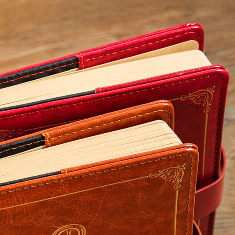 Unique Stationery Password Notebook Diary Book Retro A5 Notebook with Lock Protecting Secrets Smooth Travelers Journal Writing