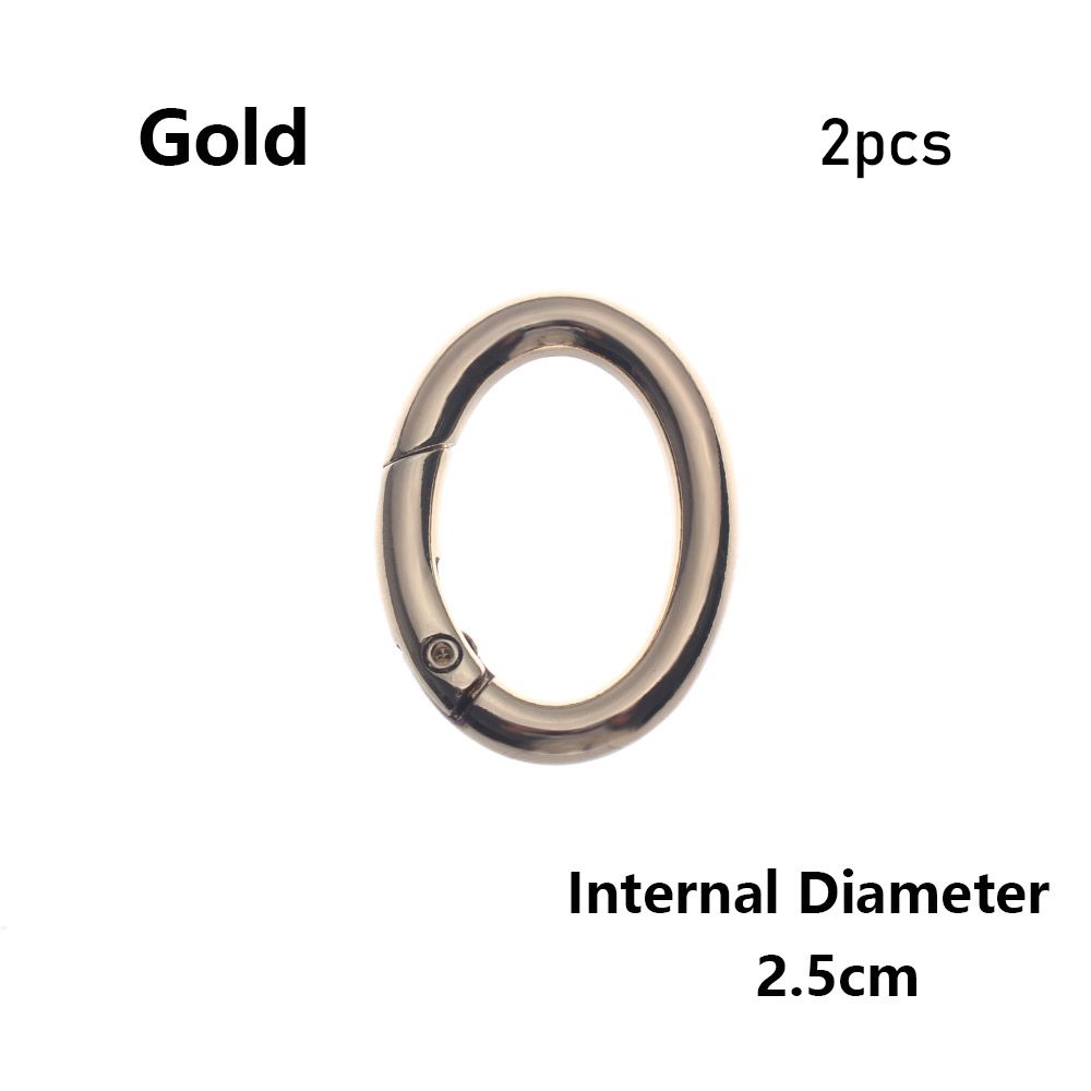 Bottle Hooks Camping Hiking Spring Oval Rings Handbags Clips Outdoor Carabiner Bag Belt Buckles