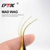 FTK 15 Pcs/1 Pack of Soft Shad Oar Tail Silicone Bait 10 Cm Sea Fishing Lure Off Swimming Bait Swinger Artificial Fishing Tackle