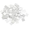100Pcs 20X20MM DIY Disco Ball Glass Mirror Stickers Small Square Wall Stickers Home Decoration Glass Wall Stickers Self-Adhesive