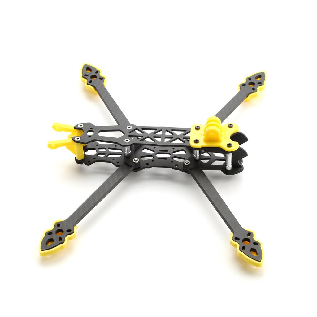 Рама квадрокоптера Mark4 8 дюймов 375 мм с 5-миллиметровой стрелой, 3K Carbon Fiber 8'' FPV Freestyle, пульт дистанционного управления