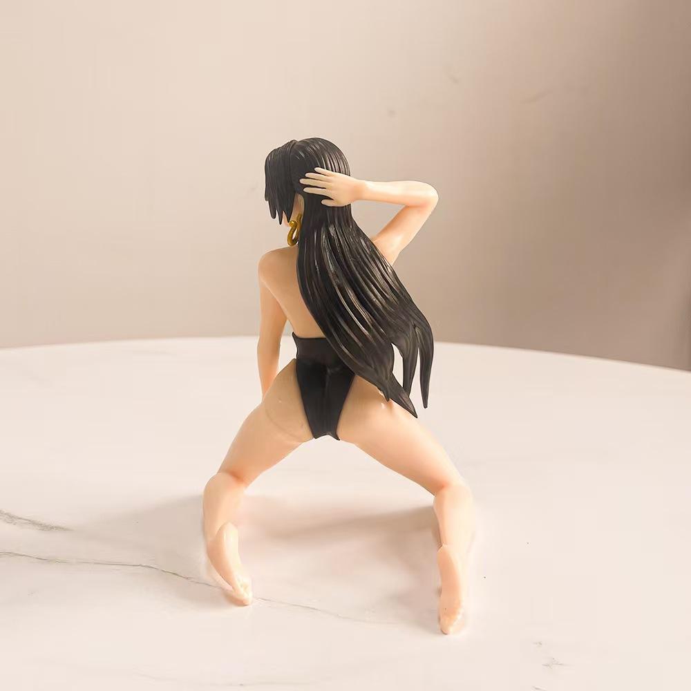 Аниме One Piece Сексуальный Купальник Девушки Боа Хэнкок Поза на Коленях Фигурка Статуэтка Кукла Украшение Модель Игрушки