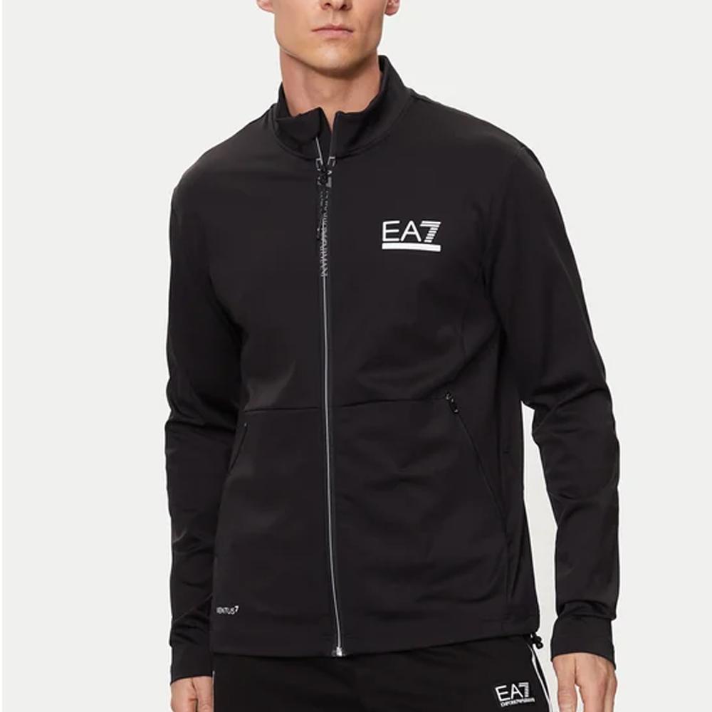 EMPORIO ARMANI EA7 SS24 Jackets & Coats Men's Black 3DPM89-PJUFZ-1200