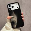 Зеркальный Чехол для Телефона с Рисунком Кота, Ударопрочный, Для iPhone 17 Pro Max 11 12 13 14 15 16 Pro 17 Air 15 14 Plus X XS XR, Мягкое Покрытие