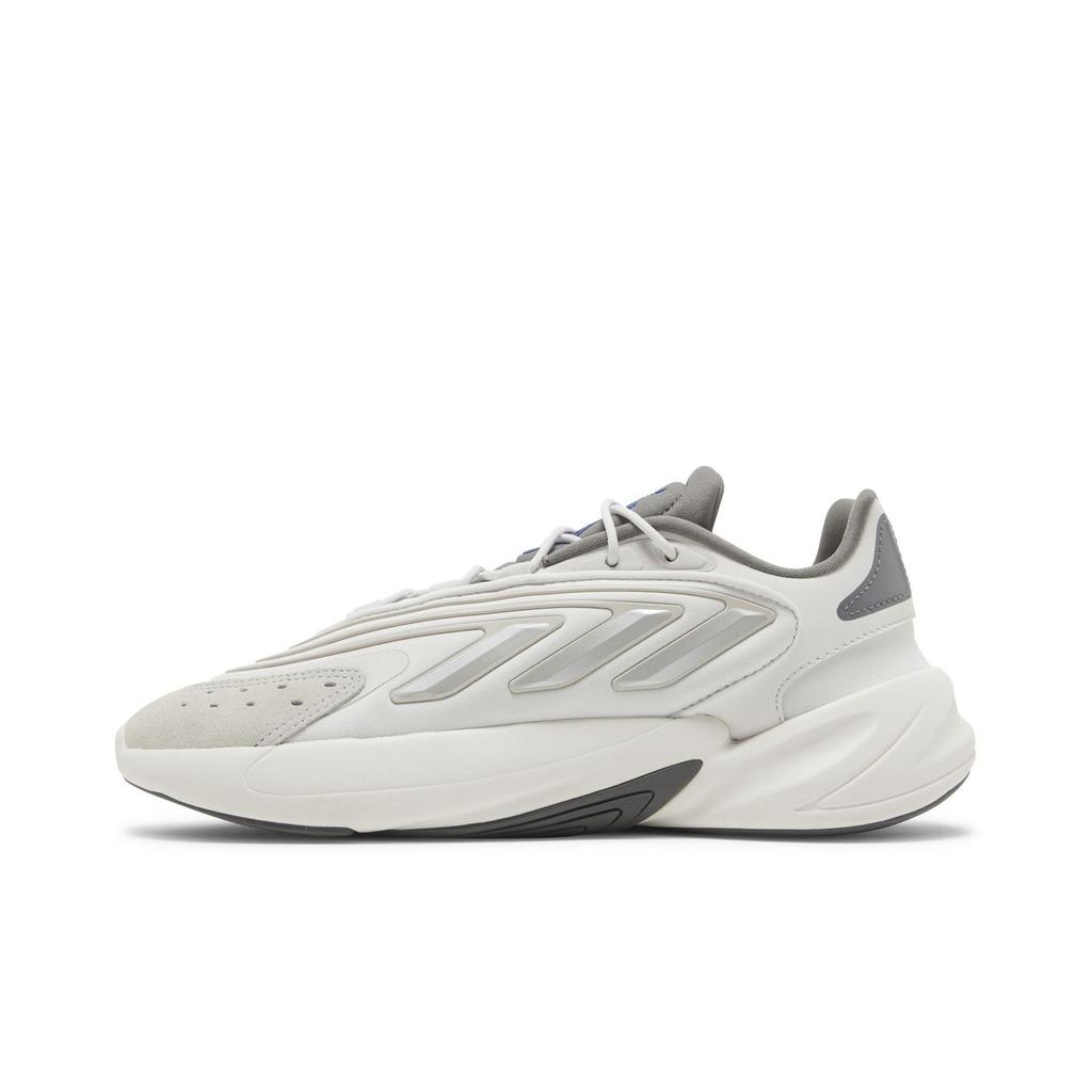 adidas Озелия 'Кристально-белый серебристый' (унисекс) Кристальный Белый / Серебристый Металлик / Серый Одна Массивная Кроссовка H03546