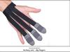 Three-Finger Leather Archery Gloves for Traditional Recurve Bow - Unisex Outdoor Hunting and Sports Shooting