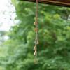 Bohemian Wind Chime Hanging Metal Harmony Cow Bell Cluster with Jute Rope Farmhouse Rustic Vintage Outdoor Garden Patio Wind Bell Decoration Ornament