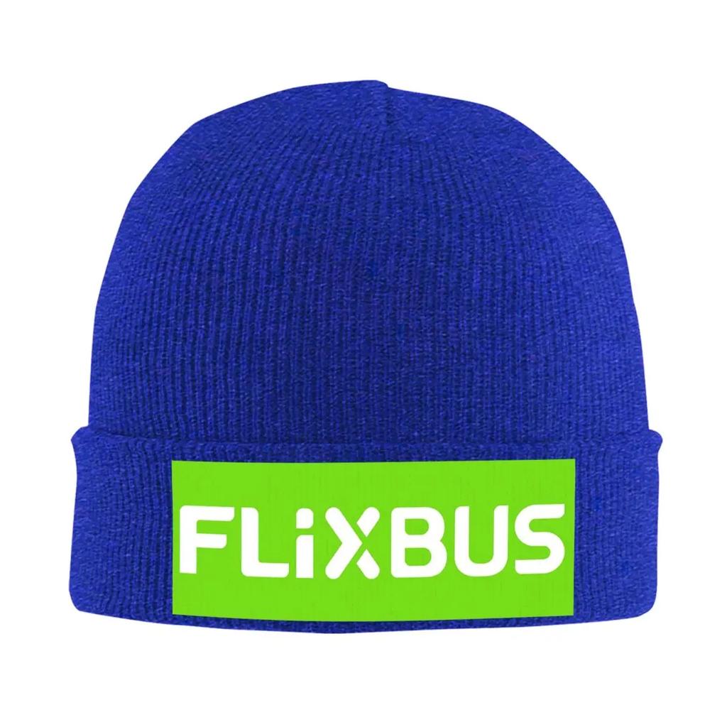 Flixbus Warm Knitted Cap Fashion Bonnet Hat Autumn Winter Outdoor Beanies Hats for Unisex Adult