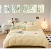 Class A Pure Cotton Washed Cotton Four-piece Set 40s Towel Embroidery Small Fresh Student Dormitory Three-piece Set Bed Sheet Quilt Cover