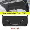 For Honda Vezel 2015-2025 Car Trunk Door Anti Kick Pad Tailgate Anti-Scratch Protective Sticker Cargo Liner Interior Accessories