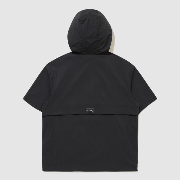 Lecoq Uni Stretch Taslan Свободная Анорак Куртка с Коротким Рукавом - Черный Qr223Ljk42 (Тип)