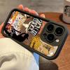Черный Чехол для Телефона с Узором Вестерн Ковбойская Гитара для iPhone 16 15 14 13 12 11 Pro Max X XS XR Max 7 8 Plus SE2 Mini Силиконовый Чехол