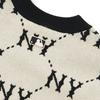 New MLB Old Flower Sweaters Unisex White 3AKCM0531-50CRS
