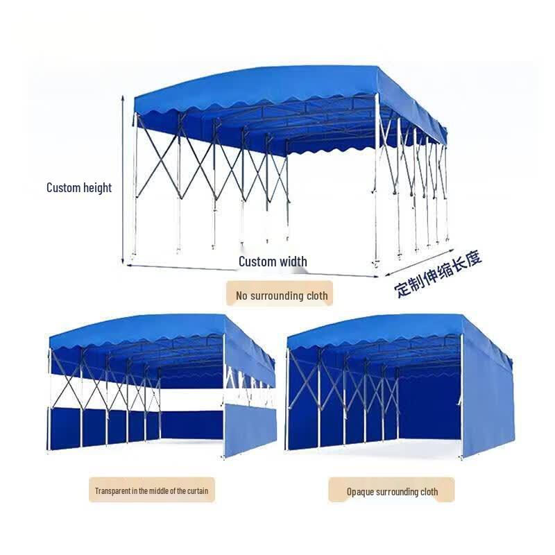 Heavy-Duty Retractable Outdoor Canopy