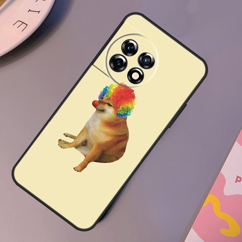 Чеемс Сиба-ину Доге Мем Чехол Для OnePlus Nord 5 CE 4 3 2 Lite N30 OnePlus 11 12 13 15 12R 13R 10T 13T 9 10 Pro Чехол