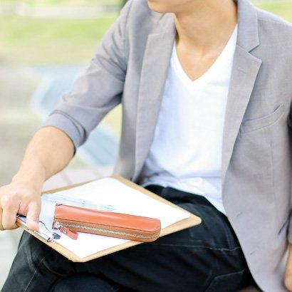 Пенал коричневый [Porter] 037-02988 2.