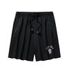 Модные Трендовые Простые С Принтом Универсальные Удобные Шорты На Шнуровке Повседневные Мужские шорты 172531303-4