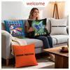 Brand Heron Preston Cushion Cover 1Pcs Decorative Covers Soft Cushion Case For Sofa Couch Decor 40X40 45X45 Pillowcases