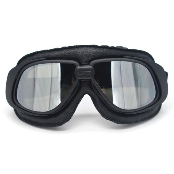 Motorcycle Goggle Motocross Helmet Goggles Vintage Pilot for Motorcycle Bike ATV Off-Road