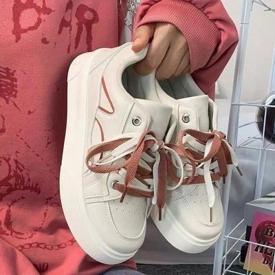 Белые женские туфли, зимняя новая арбузная, красная, зеленая резиновая универсальная повседневная обувь из мягкой кожи с мягкой подошвой для женщин, смешанная партия