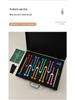 Aluminum Tuning Fork Set: Colored Eight-piece Sound Therapy with Wooden Gift Box