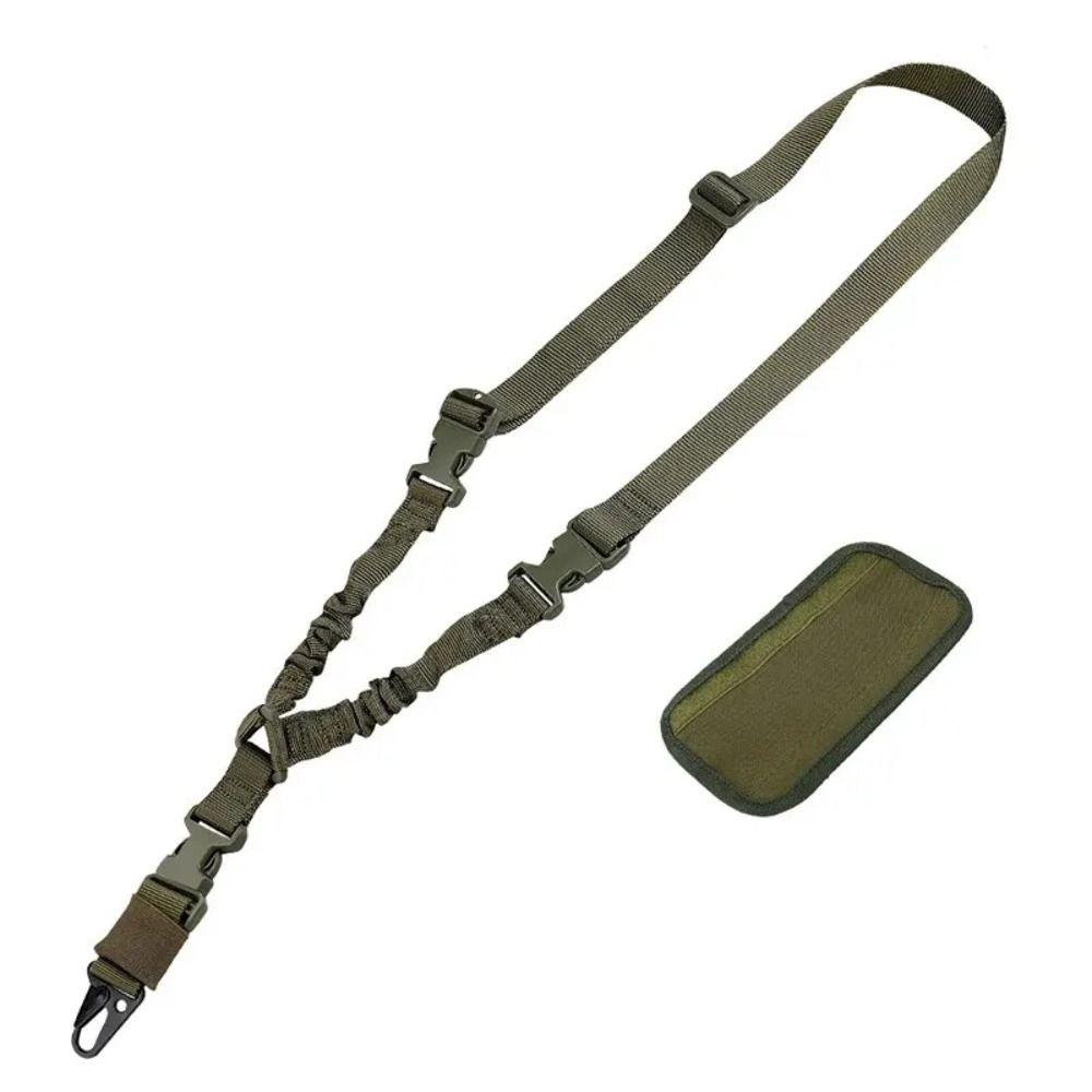 Adjustable Single-Point Sling Strap with Shoulder Pad Outdoor Game Task Rope Outdoor Activities