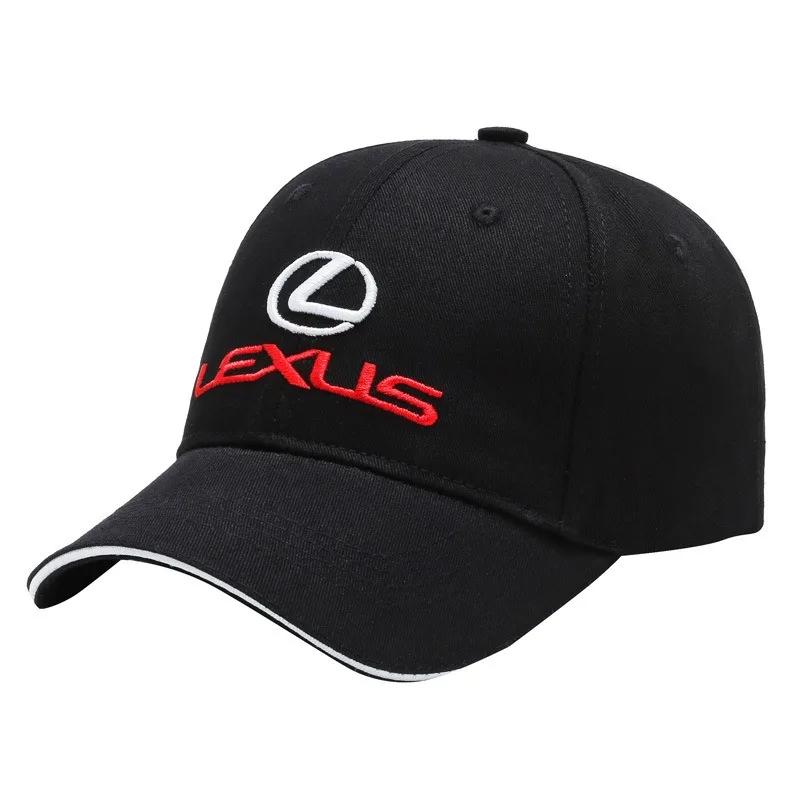 Для Lexus F SPORT ES RX NX CT GS RC HS LS UX LM LX GX LC RZ IS Логотип Автомобиля Кепка Snapback Бейсболка Регулируемая Повседневные Шляпы Вышивка