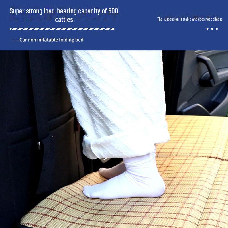 Охлаждающий матрас для заднего сиденья автомобиля: Складная дорожная кровать и универсальный спальный коврик