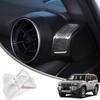 METYOUCAR Toyota Land Cruiser 250 Air Conditioner Air Vent Dustproof Double Side Air Vent Stainless Adhesive Easy Interior Custom Car Set Cover,